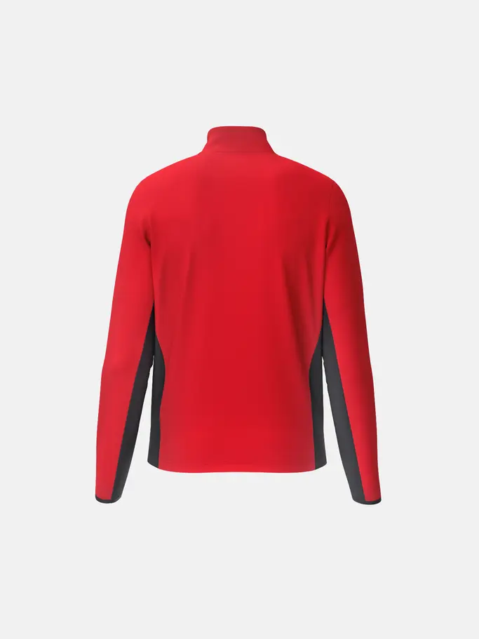 , voir image en taille réelle de la vue frontale de Product detail - MARTIN FZ Midlayer Men red/black