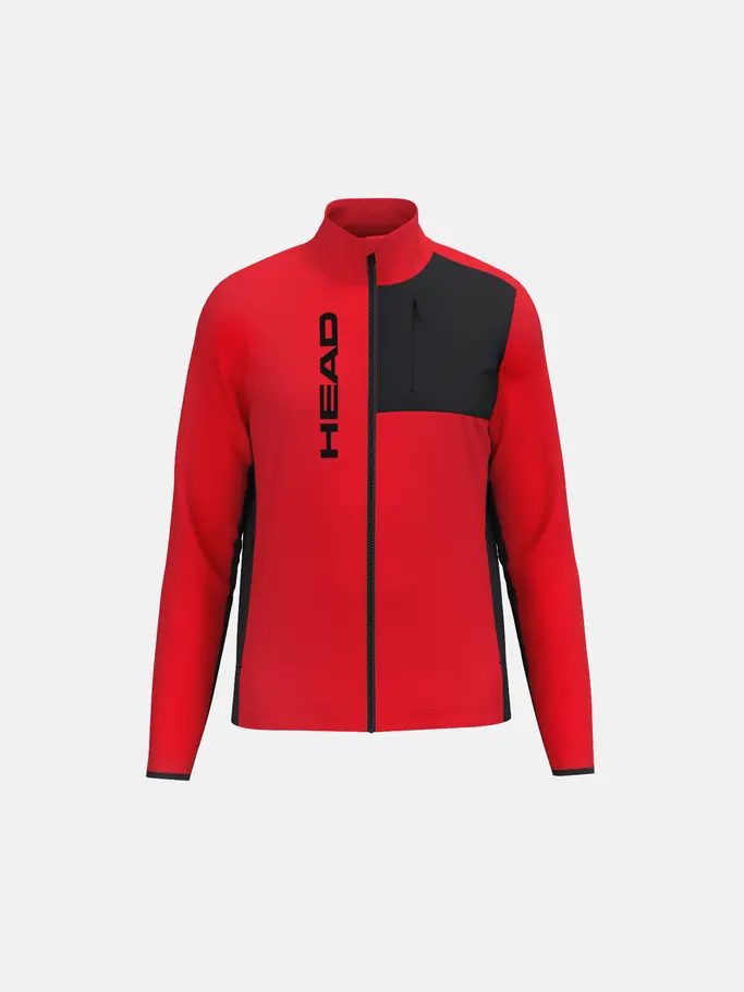 , voir image en taille réelle de la vue frontale de Product detail - MARTIN FZ Midlayer Men red/black