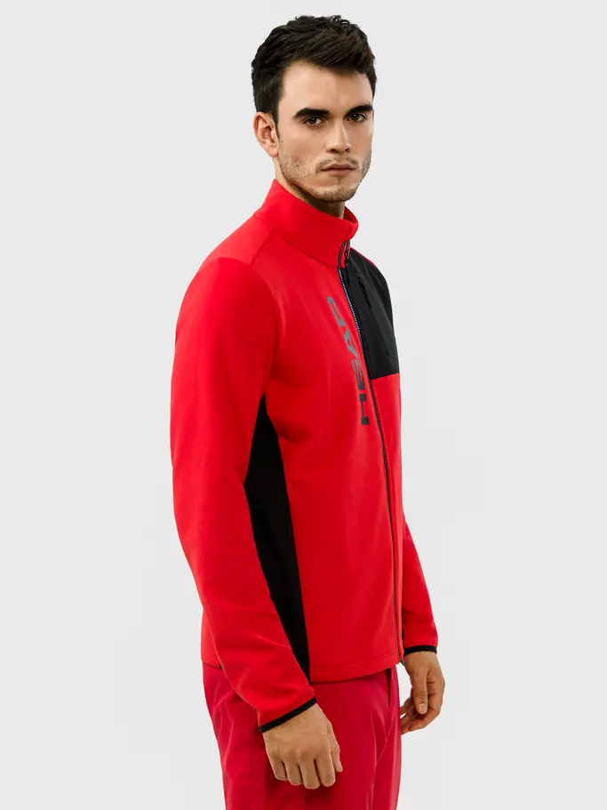 , voir image en taille réelle de la vue frontale de Product detail - MARTIN FZ Midlayer Men red/black