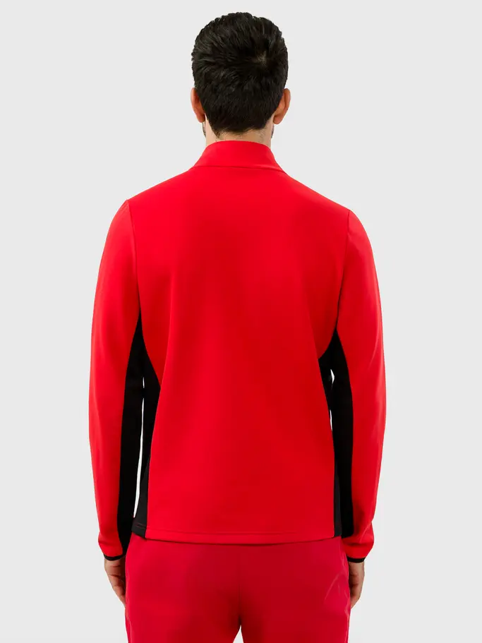 , voir image en taille réelle de la vue frontale de Product detail - MARTIN FZ Midlayer Men red/black