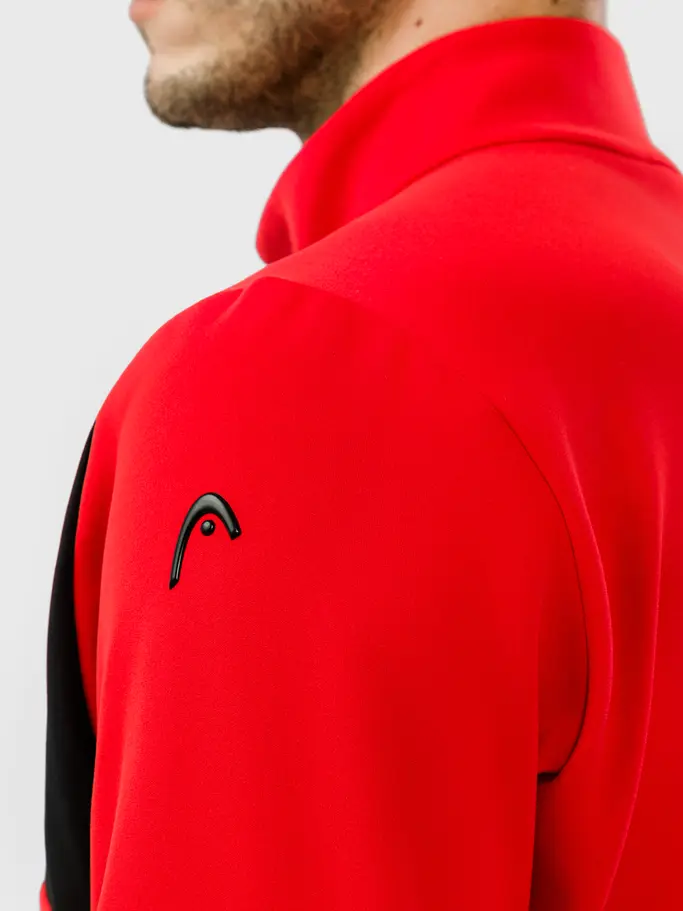 , voir image en taille réelle de la vue frontale de Product detail - MARTIN FZ Midlayer Men red/black