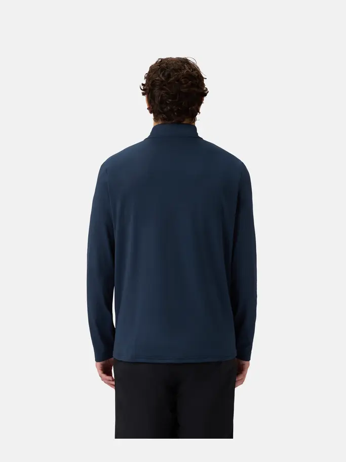 , view full size image of Front view of Product detail - RACE Midlayer Men navy