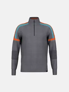 Display front view 3 of Product detail - LYRIC Pullover Men grey melange