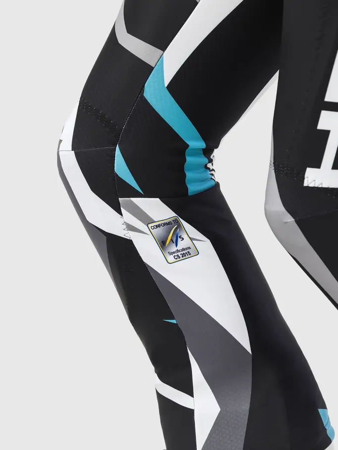 , voir image en taille réelle de la vue frontale de Product detail - RACE FIS Suit Unisex race print/black