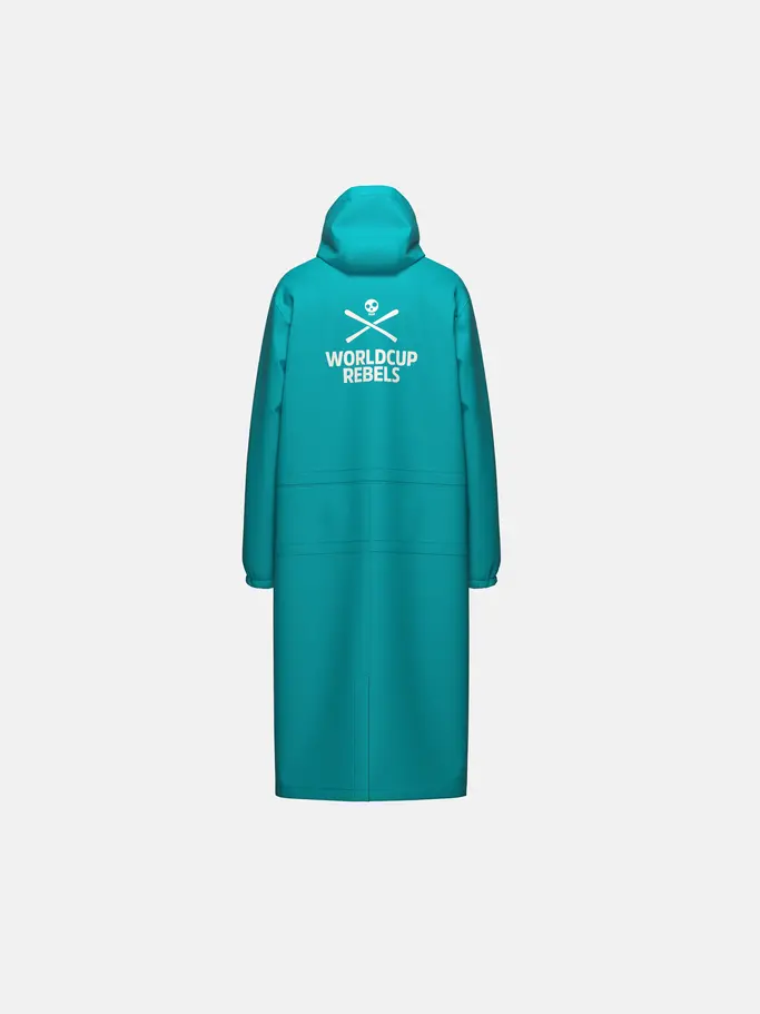 , voir image en taille réelle de la vue frontale de Product detail - RACE Rain Coat Unisex blue