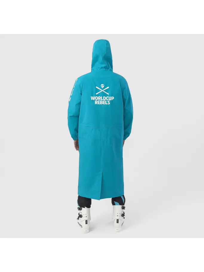 , voir image en taille réelle de la vue frontale de Product detail - RACE Rain Coat Unisex blue