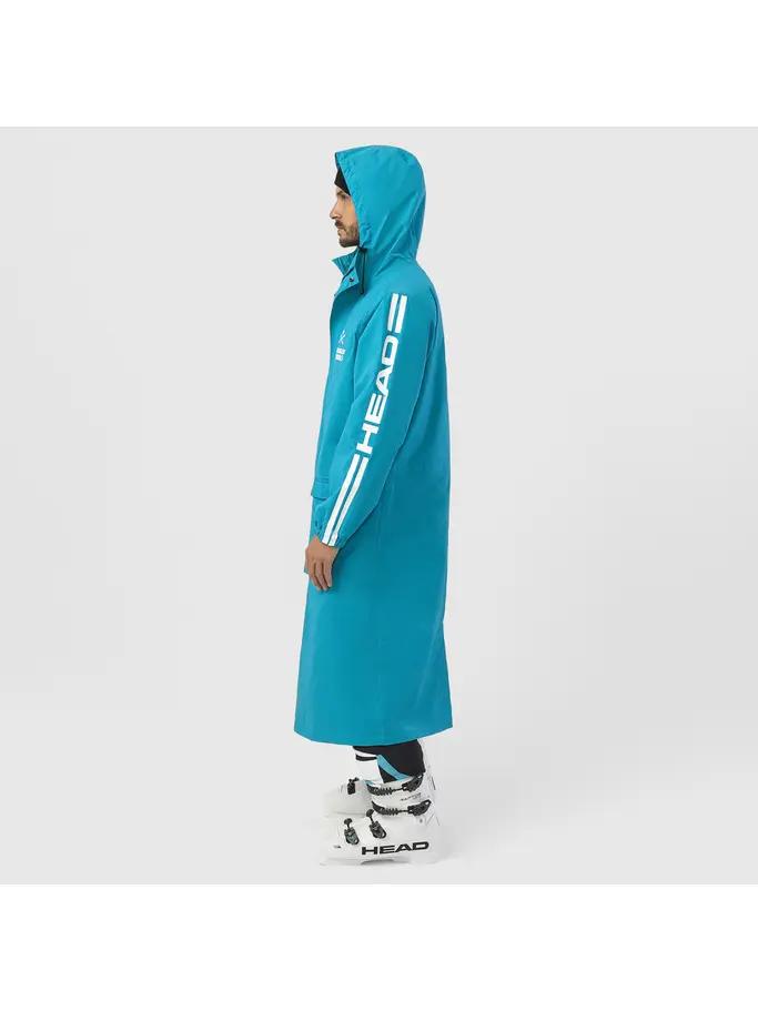 , voir image en taille réelle de la vue frontale de Product detail - RACE Rain Coat Unisex blue