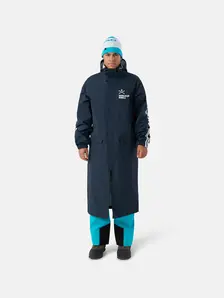 Display front view 4 of Product detail - RACE Rain Coat Unisex navy