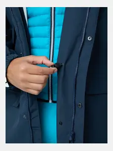 Display front view 9 of Product detail - RACE Rain Coat Unisex navy