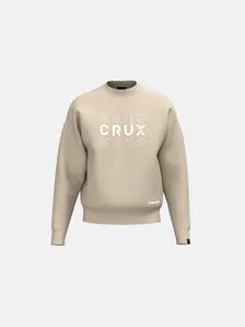 Display front view 1 of Product detail - CRUX Crewneck Unisex beige
