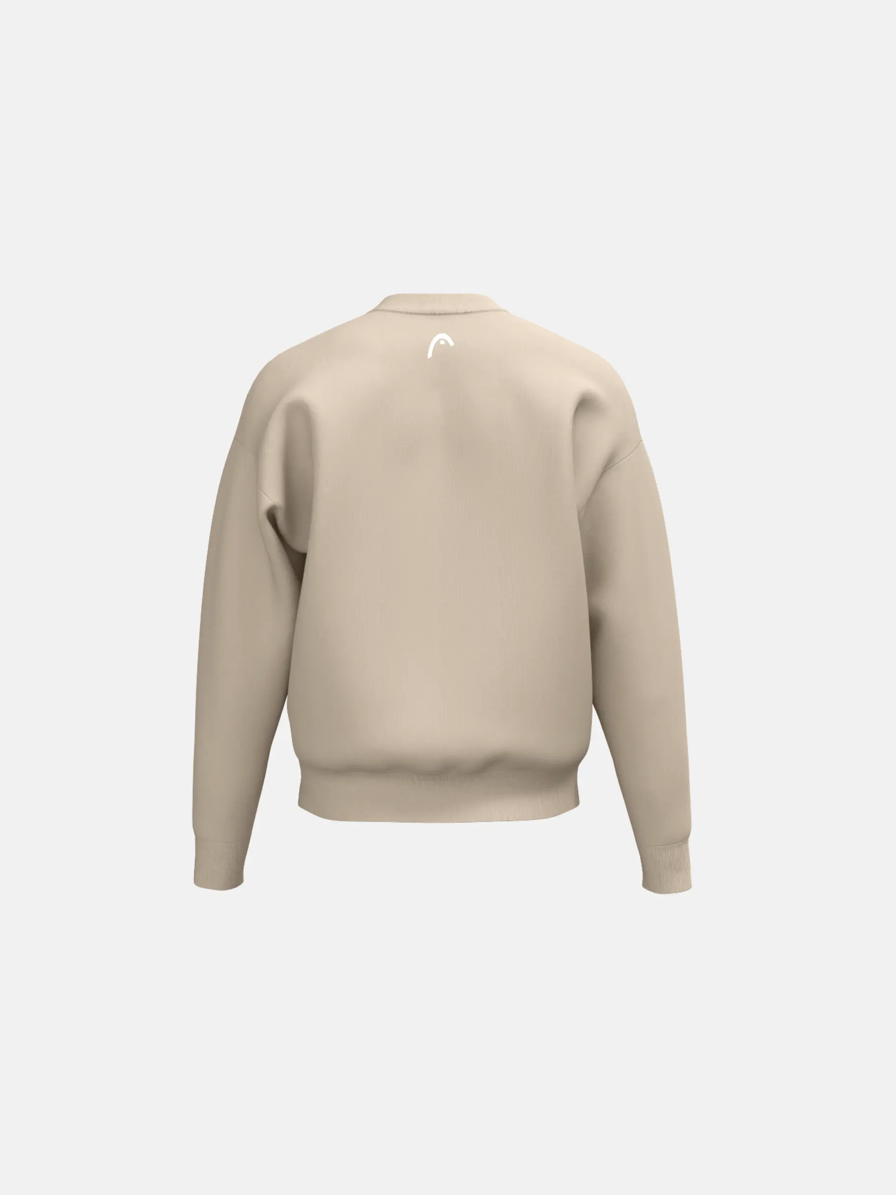 , weergave van volledige grootte van vooraanzicht van Product detail - CRUX Crewneck Unisex beige