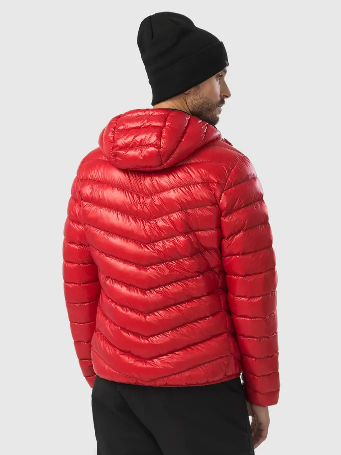 Sale, view full size image of Front view of Product detail - DAXTON Lightweight Jacket Men red