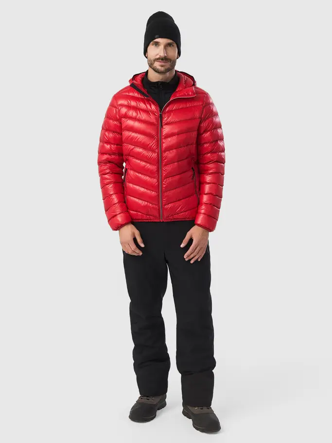 Sale, view full size image of Front view of Product detail - DAXTON Lightweight Jacket Men red