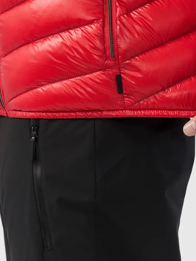 Sale, view full size image of Front view of Product detail - DAXTON Lightweight Jacket Men red