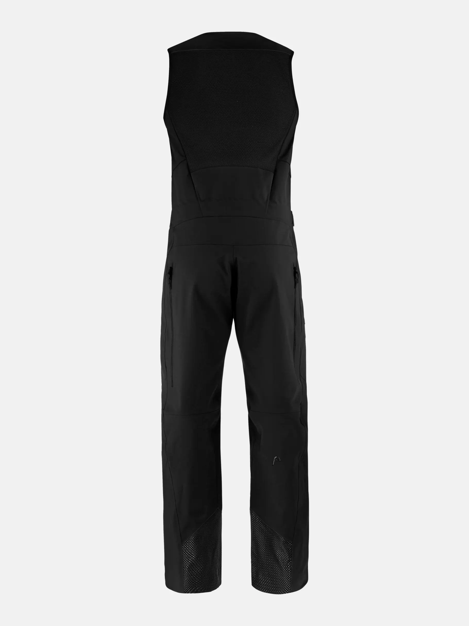 Out of Stock,Sale, view full size image of Front view of Product detail - KORE Bib Pants Men black