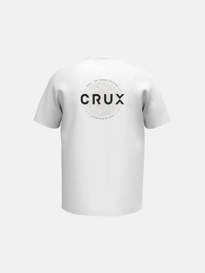 Out of Stock, voir image en taille réelle de la vue frontale de Product detail - CRUX T-Shirt Men white