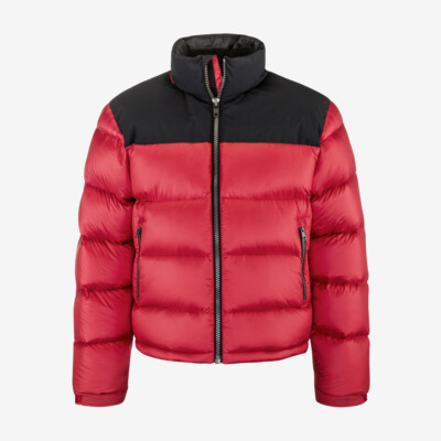 red and black jacket mens