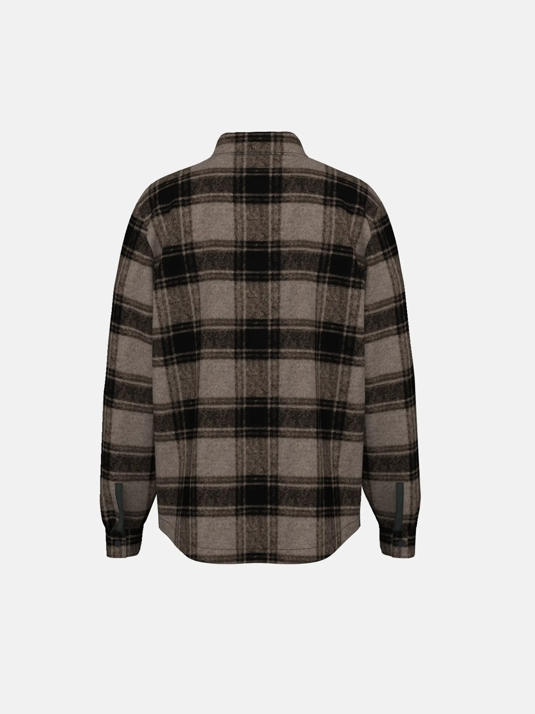 Out of Stock, weergave van volledige grootte van vooraanzicht van Product detail - REBELS Shirt Men black/taupe