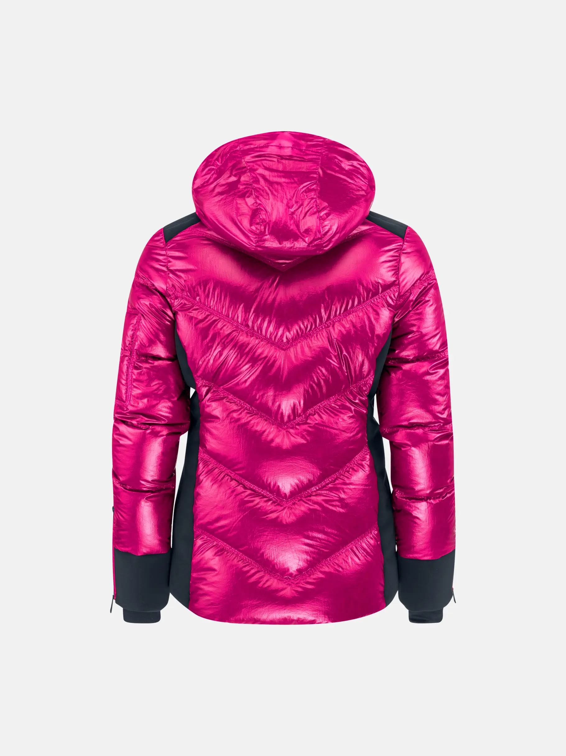 Out of Stock,Sale, view full size image of Front view of Product detail - FROST Jacket Women metallic/mulberry