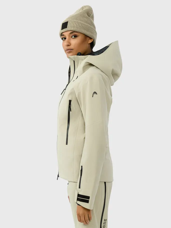 , view full size image of Front view of Product detail - KORE II Jacket Women cream