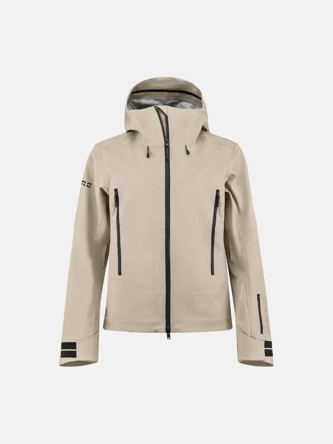 , view full size image of Front view of Product detail - KORE II Jacket Women cream