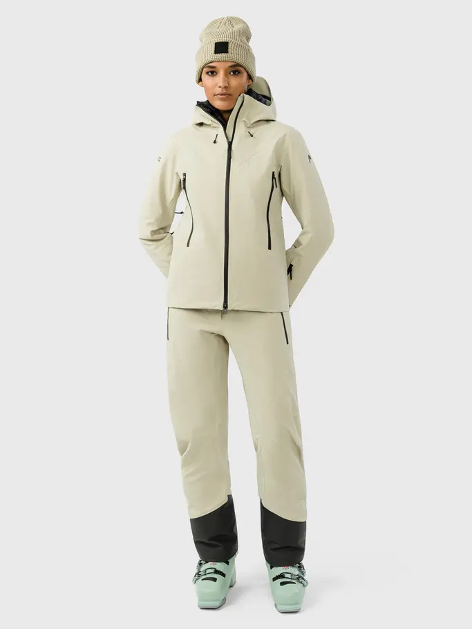 , view full size image of Front view of Product detail - KORE II Jacket Women cream