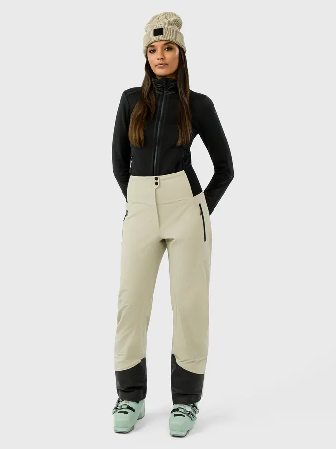, view full size image of Front view of Product detail - KORE Pants Women cream