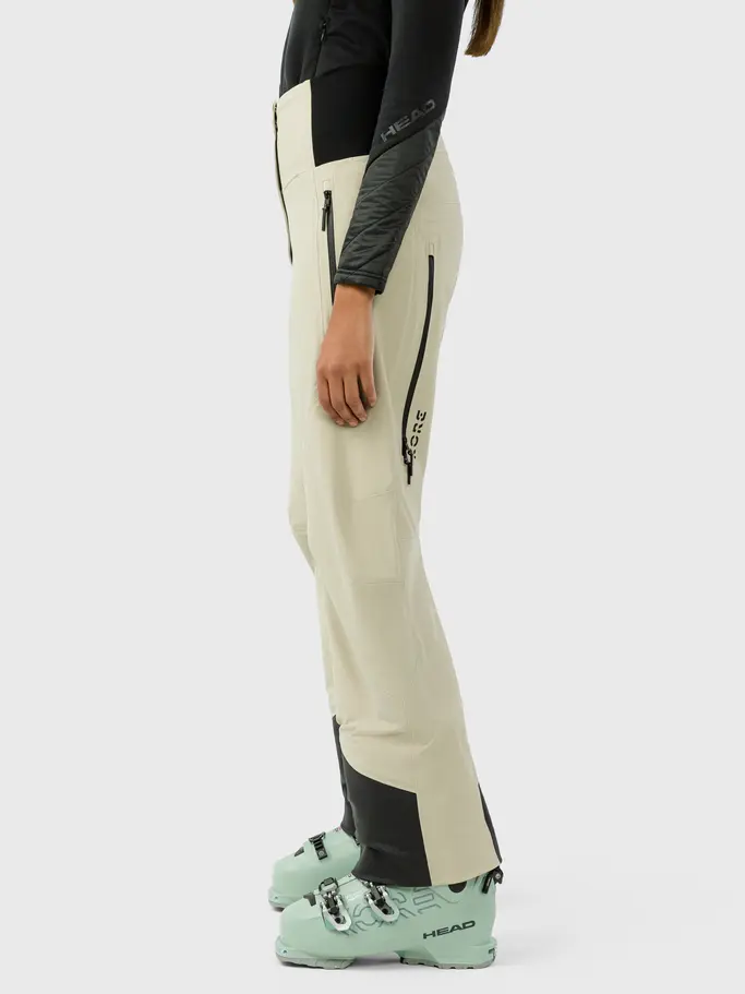 , view full size image of Front view of Product detail - KORE Pants Women cream