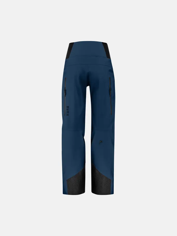 , view full size image of Front view of Product detail - KORE Pants Women velvetblue