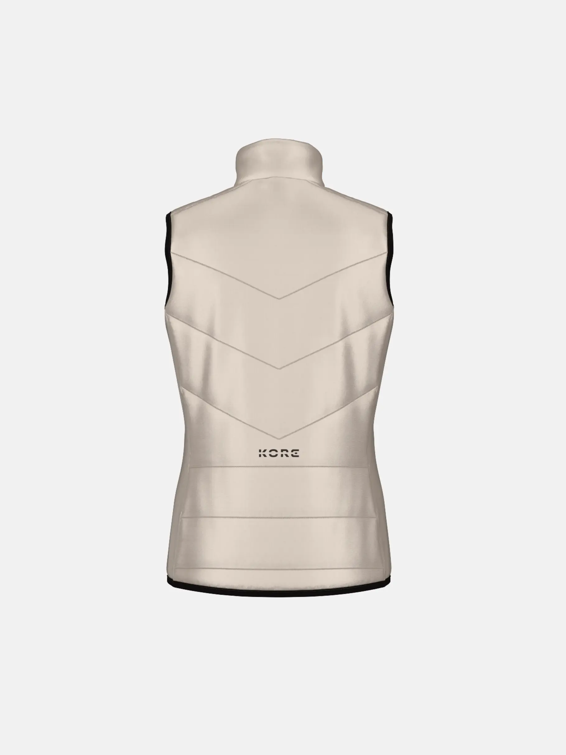 Sale, weergave van volledige grootte van vooraanzicht van Product detail - KORE Lightweight Vest Women cream
