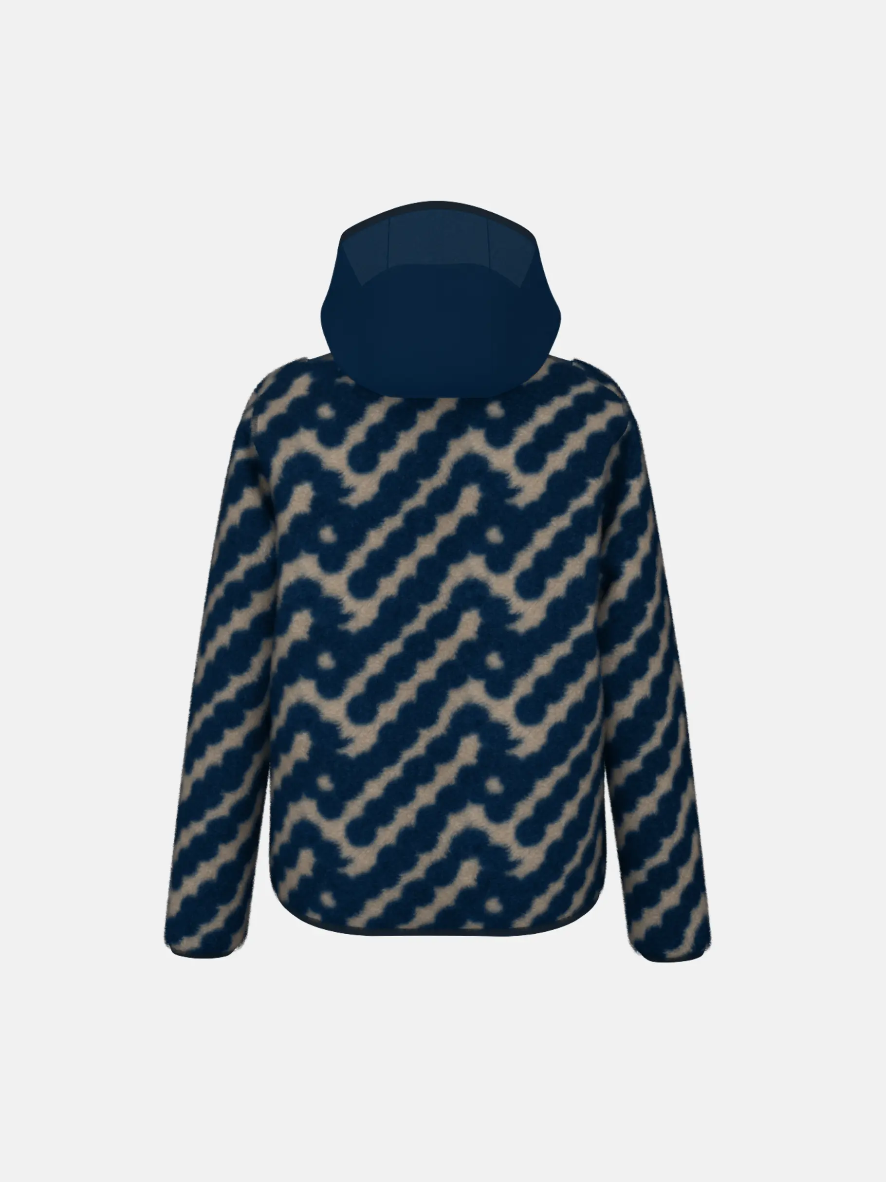 , view full size image of Front view of Product detail - KORE Hoodie Women velvetblue