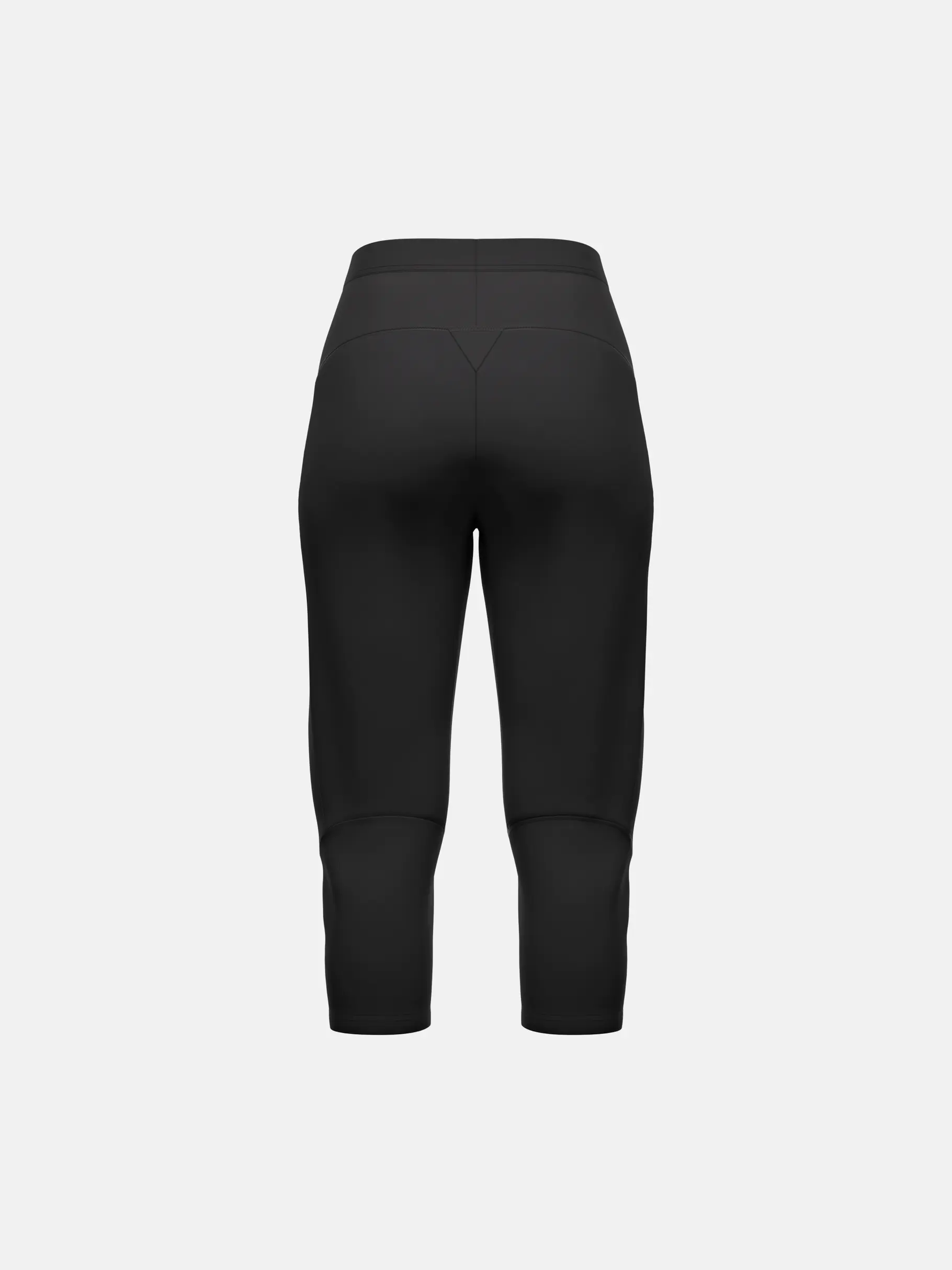 , view full size image of Front view of Product detail - KORE 3/4 Pants Women black