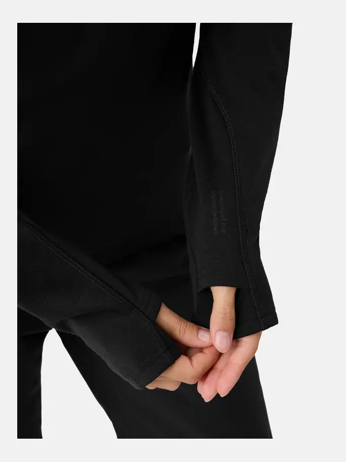 New, Ansicht Großes Bild der Vorderseite Product detail - KORE Midlayer HZ Women black