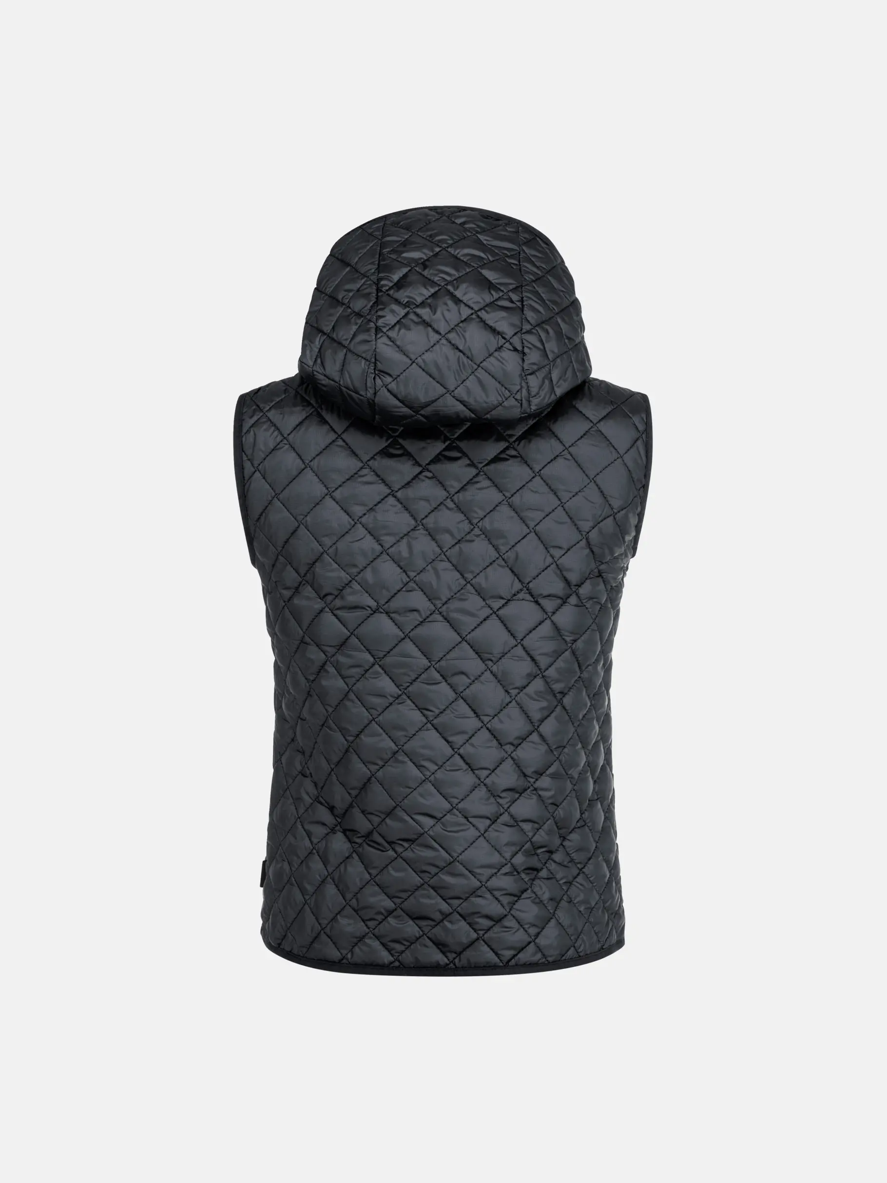 Out of Stock, view full size image of Front view of Product detail - REBELS Vest Women black