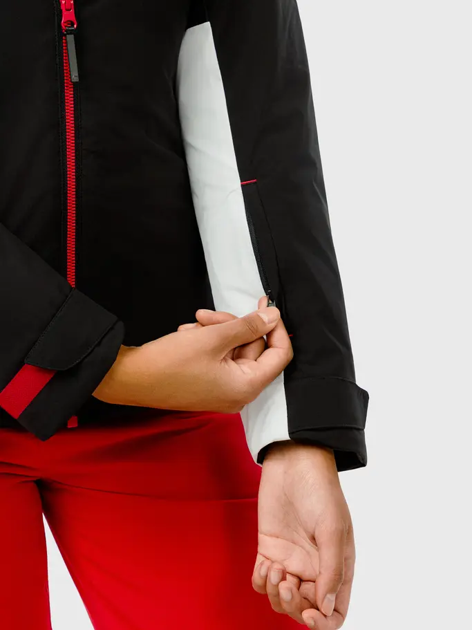Sale, view full size image of Front view of Product detail - EASY JOY Jacket Women black