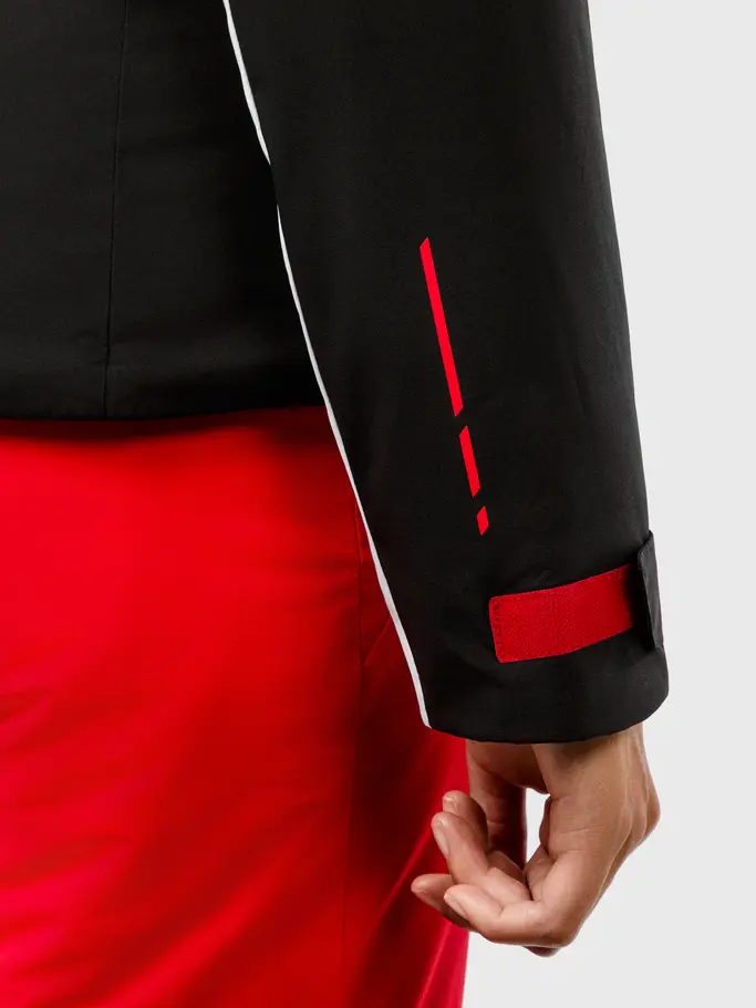Sale, view full size image of Front view of Product detail - EASY JOY Jacket Women black