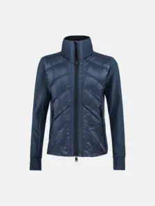 Display front view 1 of Product detail - REBELS CARINA Midlayer FZ Women denimblue
