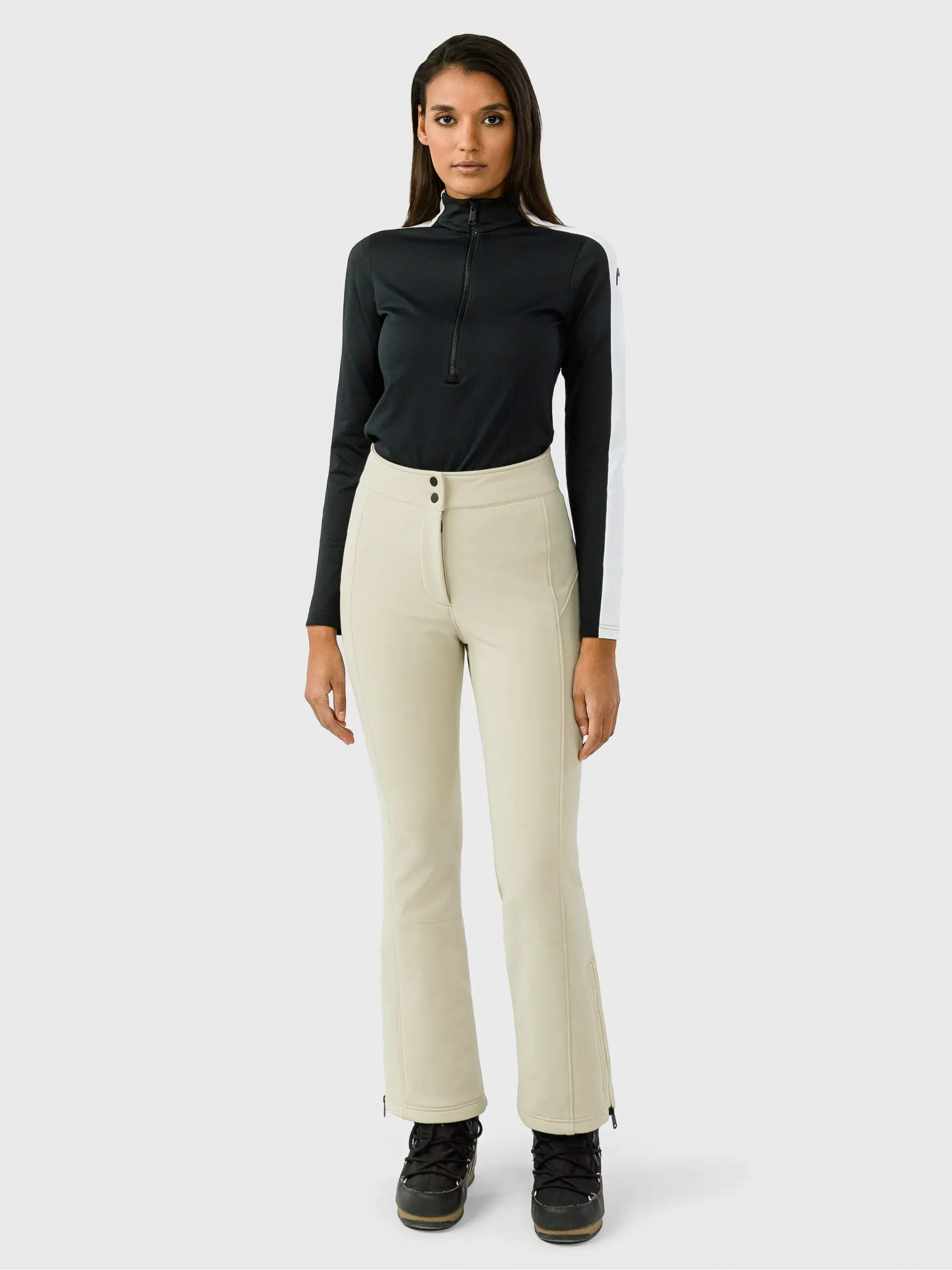 Sale, weergave van volledige grootte van vooraanzicht van Product detail - PERFORMANCE JET Pants Women cream