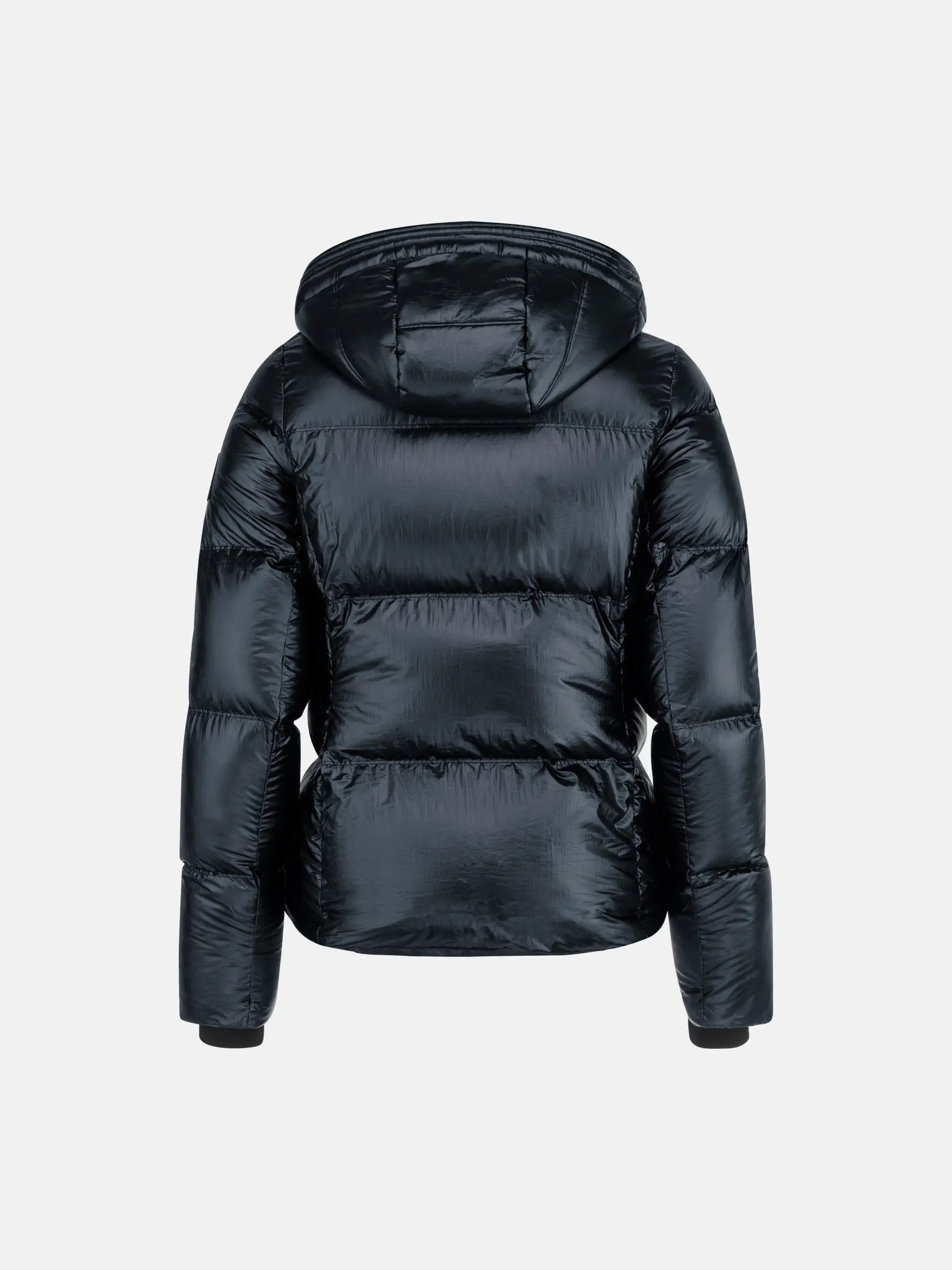 Out of Stock,Sale, view full size image of Front view of Product detail - ASHLEY Jacket Women metallic/black