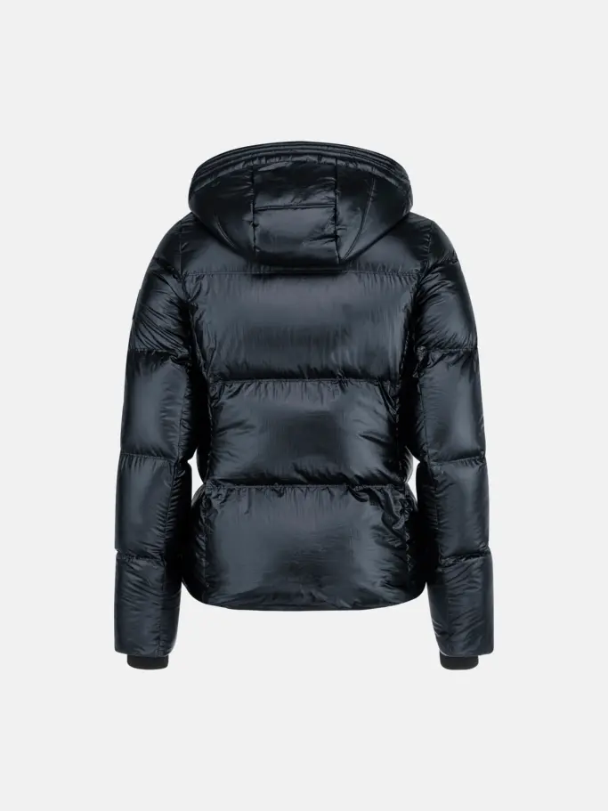 Out of Stock,Sale, view full size image of Front view of Product detail - ASHLEY Jacket Women metallic/black