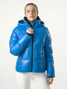 Display front view 1 of Product detail - ASHLEY Jacket Women metallic/ocean