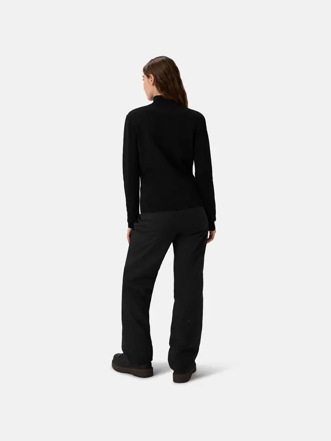 New, Ansicht Großes Bild der Vorderseite Product detail - IVY FZ Pullover Women black/red