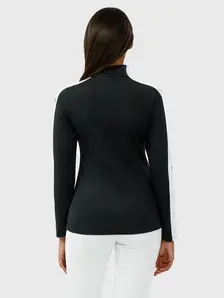 Display front view 6 of Product detail - ASTER Midlayer Women black/white