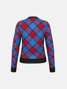 Display front view 2 of Product detail - CARLA Pullover Women frenchblue/red