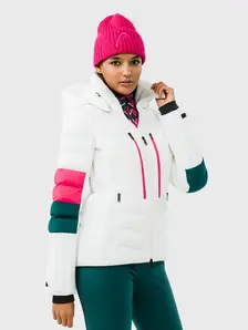 Display front view 8 of Product detail - CLAIRICE Jacket Women white