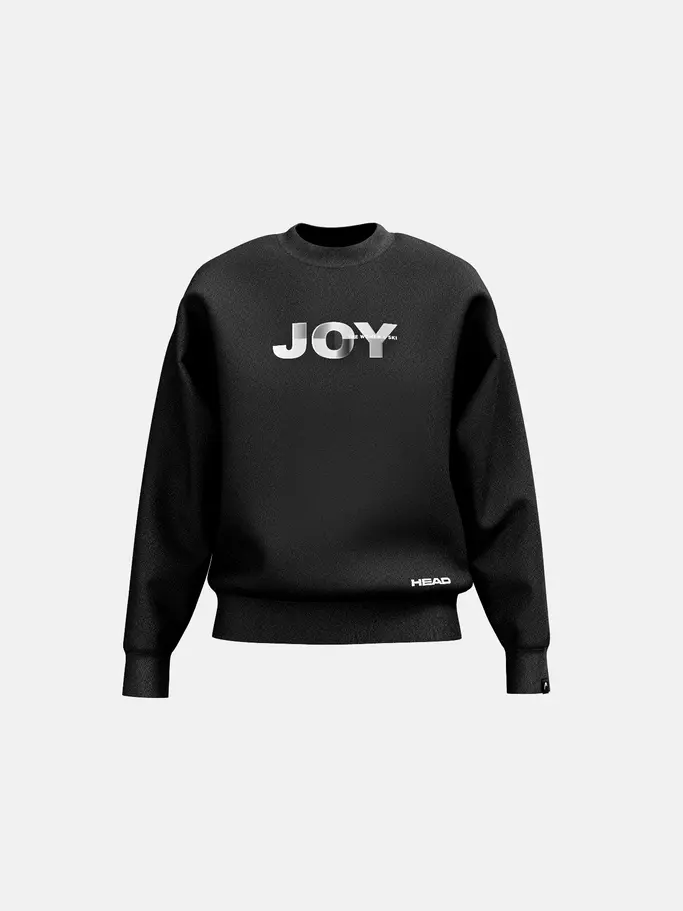 , view full size image of Front view of Product detail - JOY Crewneck Women black