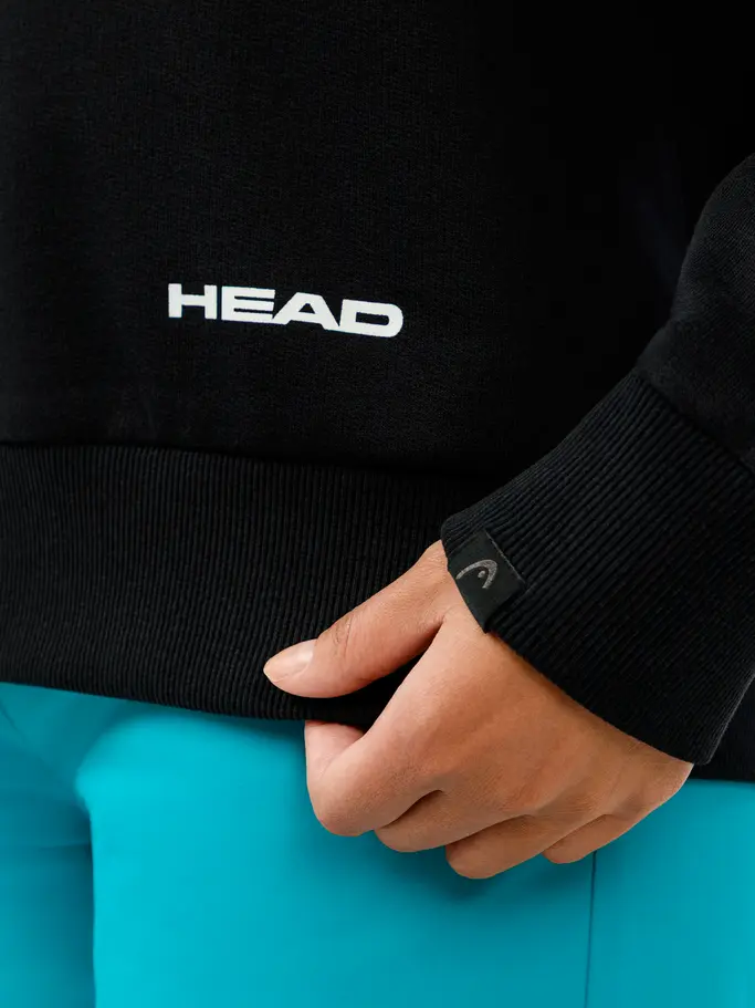 , view full size image of Front view of Product detail - JOY Crewneck Women black
