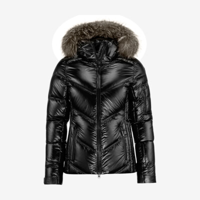 Product detail - FROST FUR Jacket Women metallic black
