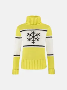 Display front view 1 of Product detail - REBELS COCO Pullover Women lime/white
