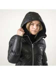 Display front view 6 of Product detail - LEGACY Leather Jacket Women black